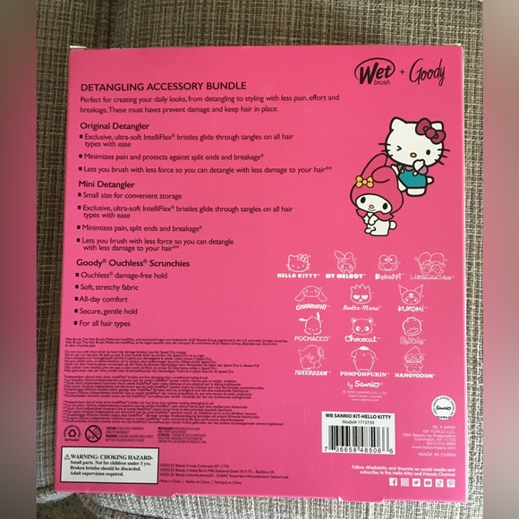 Hello Kittyand Friends Detangling Bundle - Picture 3 of 3